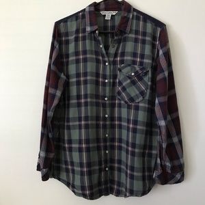 Blue Notes Women’s Pearl Snap Flannel Shirt